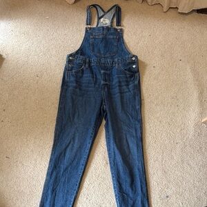 Women's Blue Denim Overalls